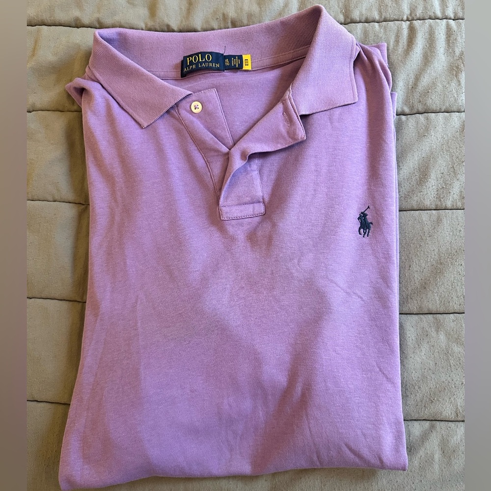 Men’s Polo Ralph Lauren Purple Polo